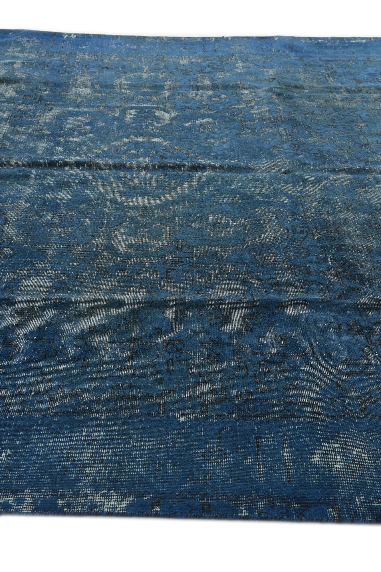 9' 6 x 12' 6 Hand Knotted Ultra Vintage Persian Wool Rug