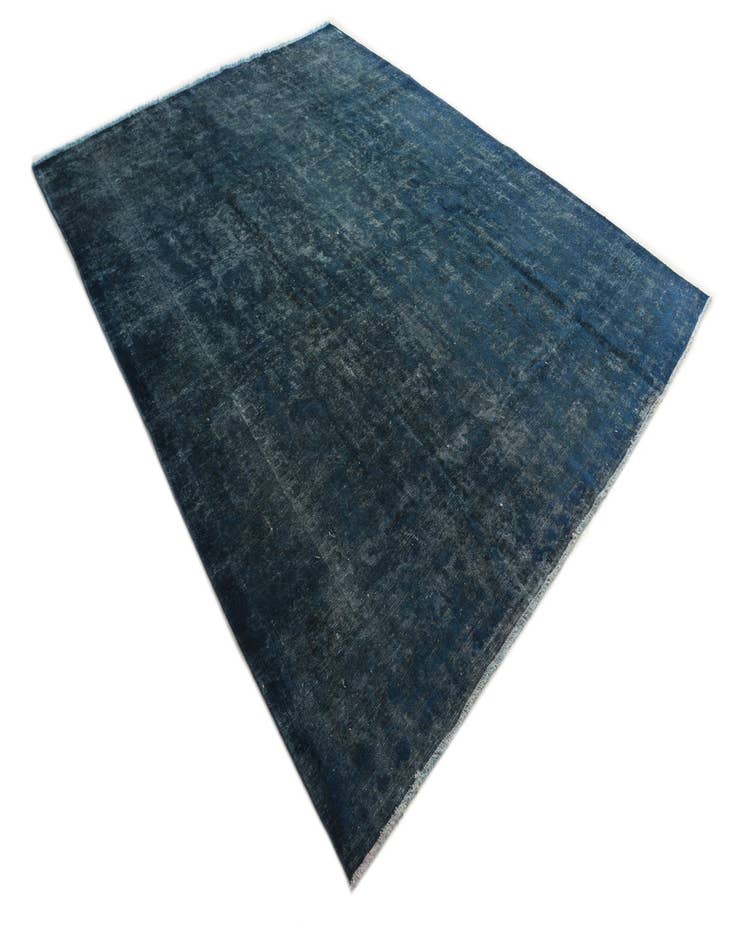 Detail image of 9' 8 x 12' 7  Hand Knotted Ultra Vintage Persian Wool Rug