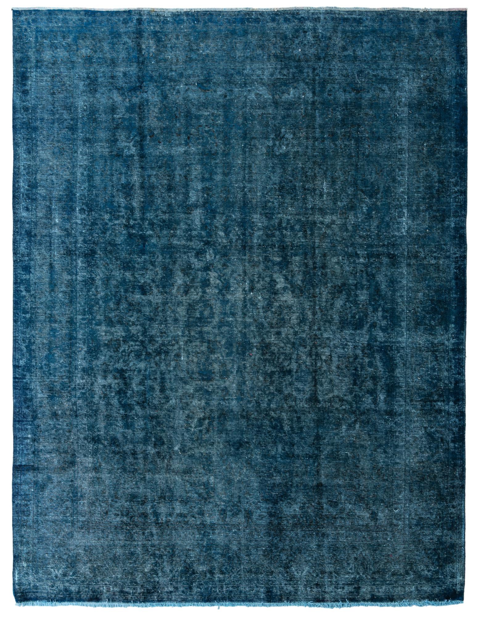 9' 8 x 12' 7 Hand Knotted Ultra Vintage Persian Wool Rug