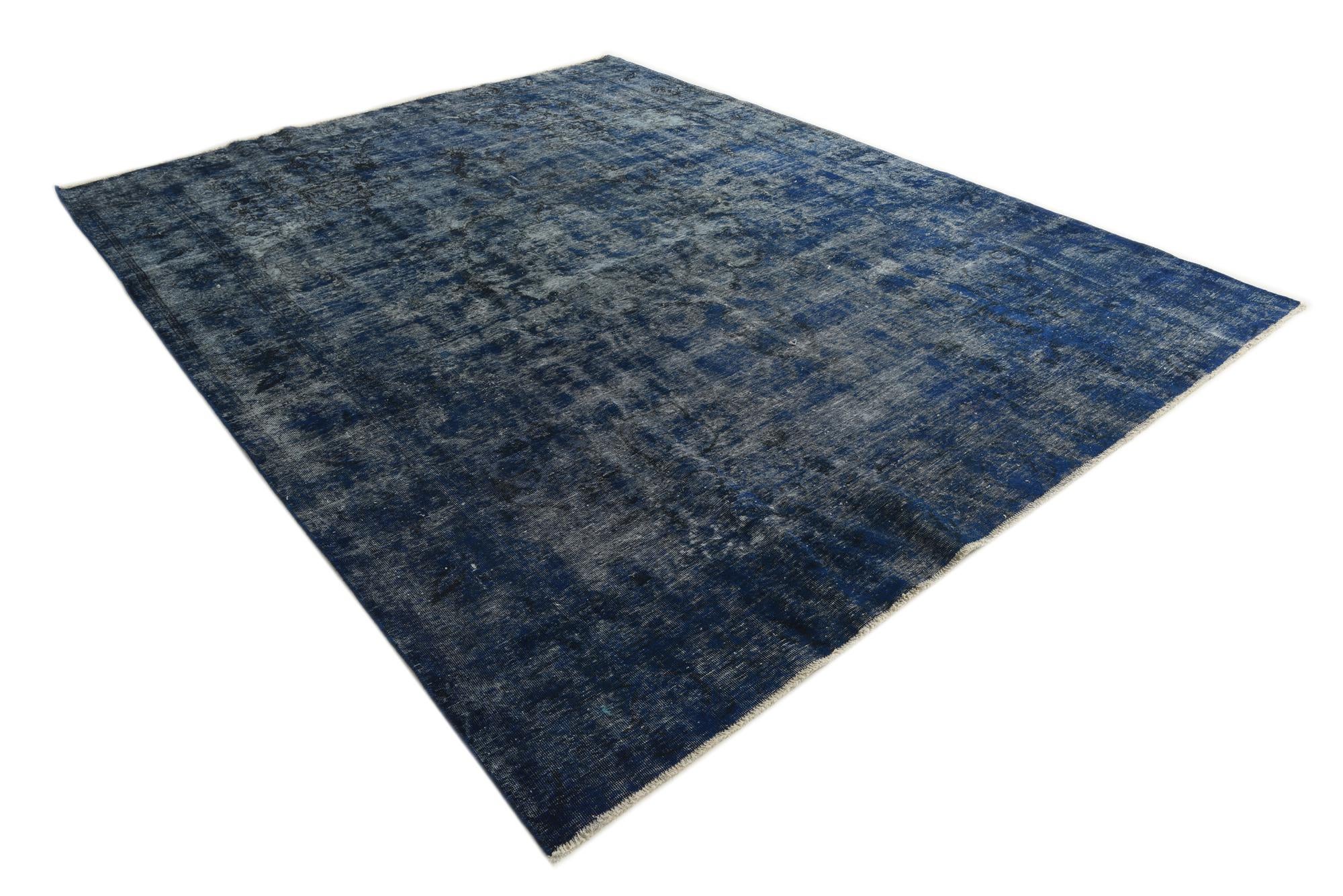 9' 4 x 12' Hand Knotted Ultra Vintage Persian Wool Rug
