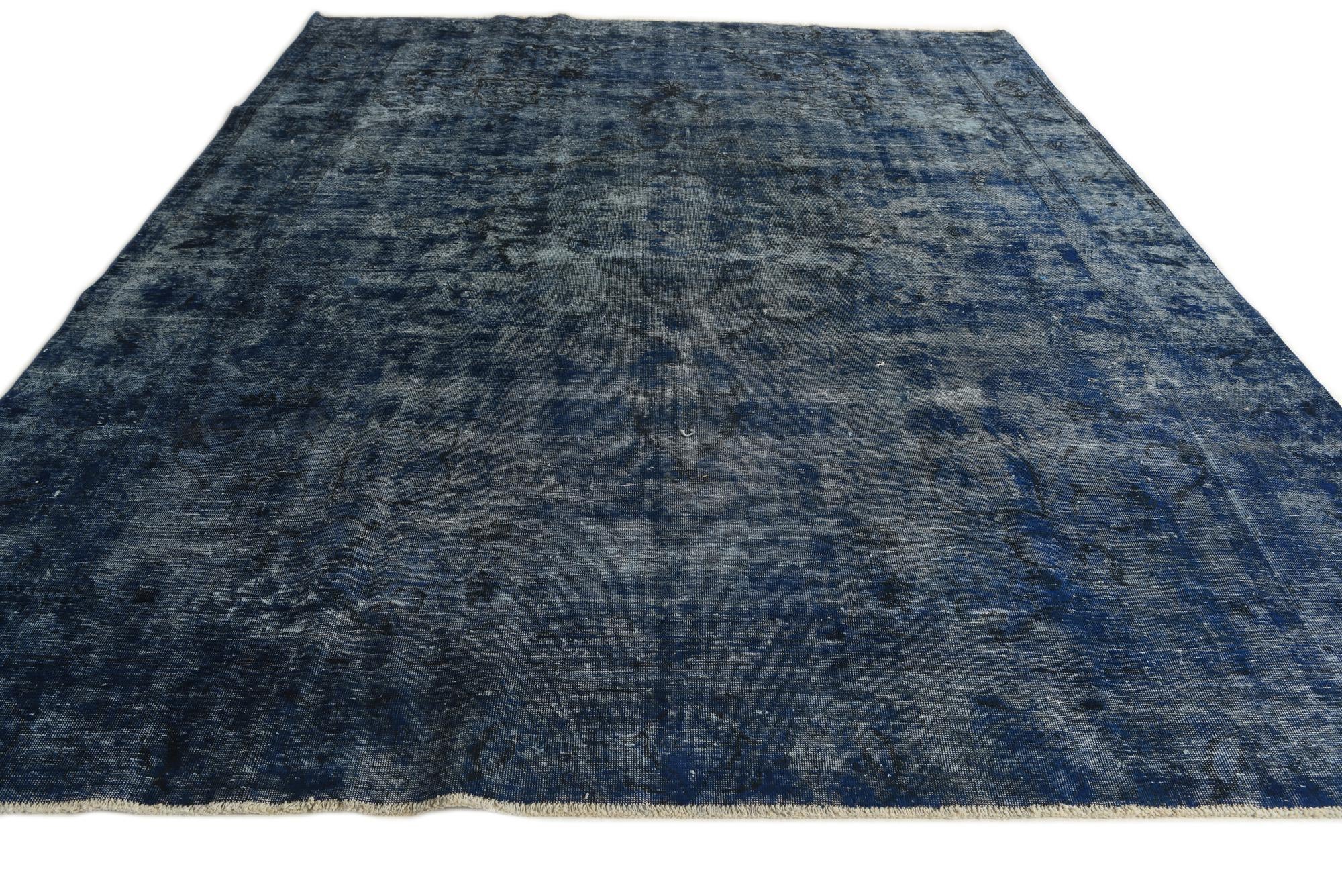 9' 4 x 12' Hand Knotted Ultra Vintage Persian Wool Rug