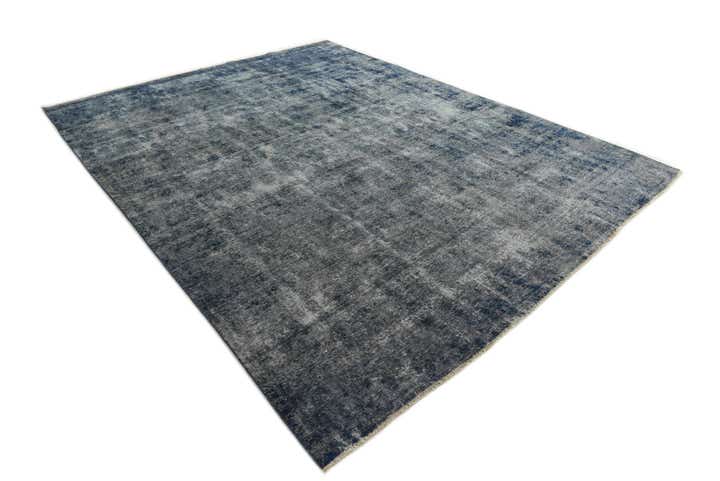 9' 8 x 12' 3 Hand Knotted Ultra Vintage Persian Wool Rug