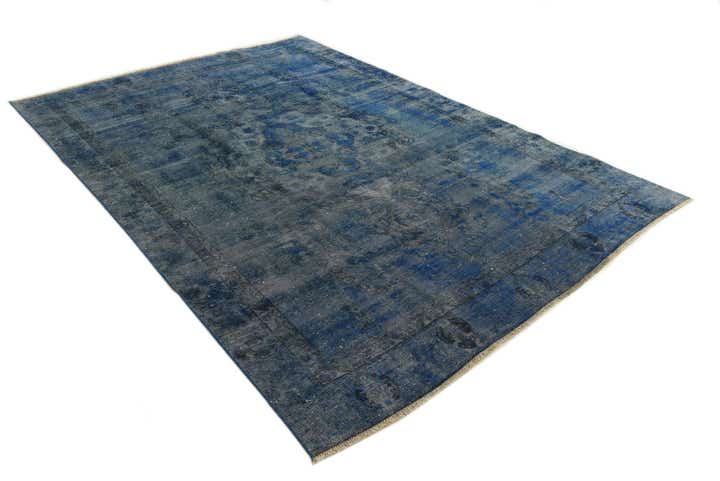 7' 2 x 10' 6 Hand Knotted Ultra Vintage Persian Wool Rug