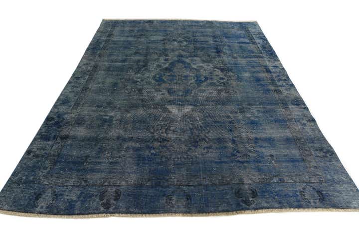 7' 2 x 10' 6 Hand Knotted Ultra Vintage Persian Wool Rug