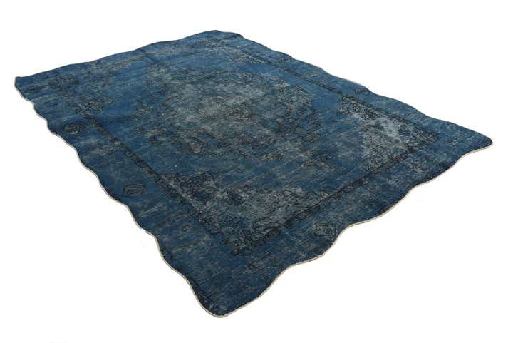 8' x 11' 2 Hand Knotted Ultra Vintage Persian Wool Rug