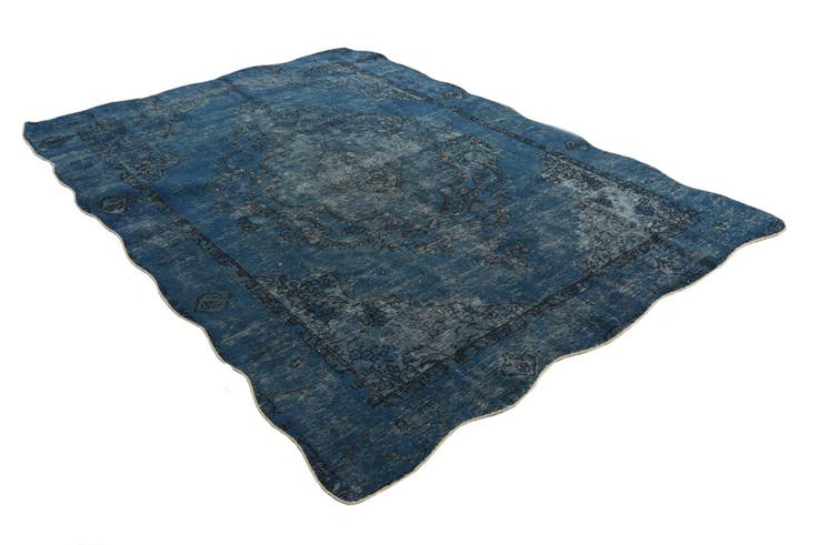 Detail image of 8' x 11' 2 Hand Knotted Ultra Vintage Persian Wool Rug