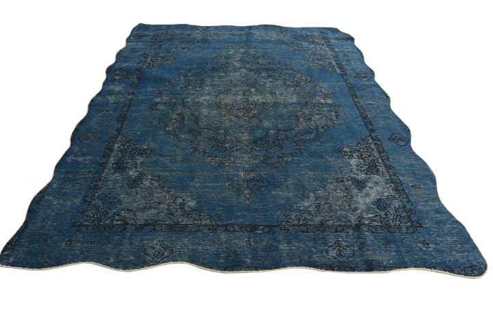 8' x 11' 2 Hand Knotted Ultra Vintage Persian Wool Rug