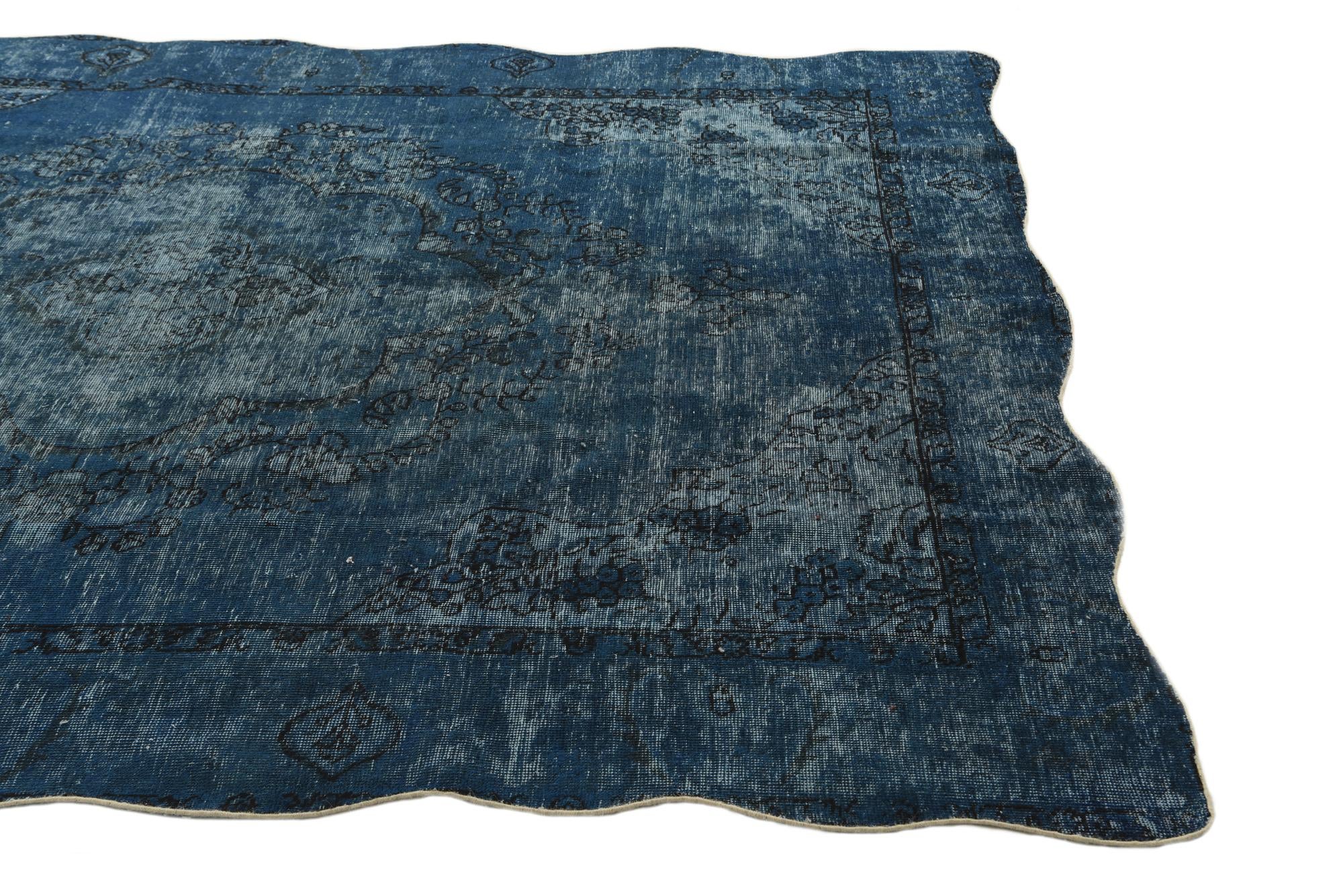 8' x 11' 2 Hand Knotted Ultra Vintage Persian Wool Rug