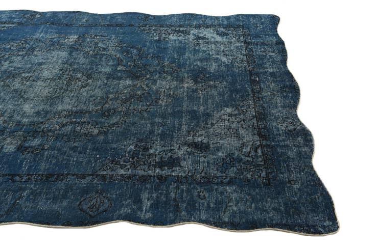 Detail image of 8' x 11' 2 Hand Knotted Ultra Vintage Persian Wool Rug