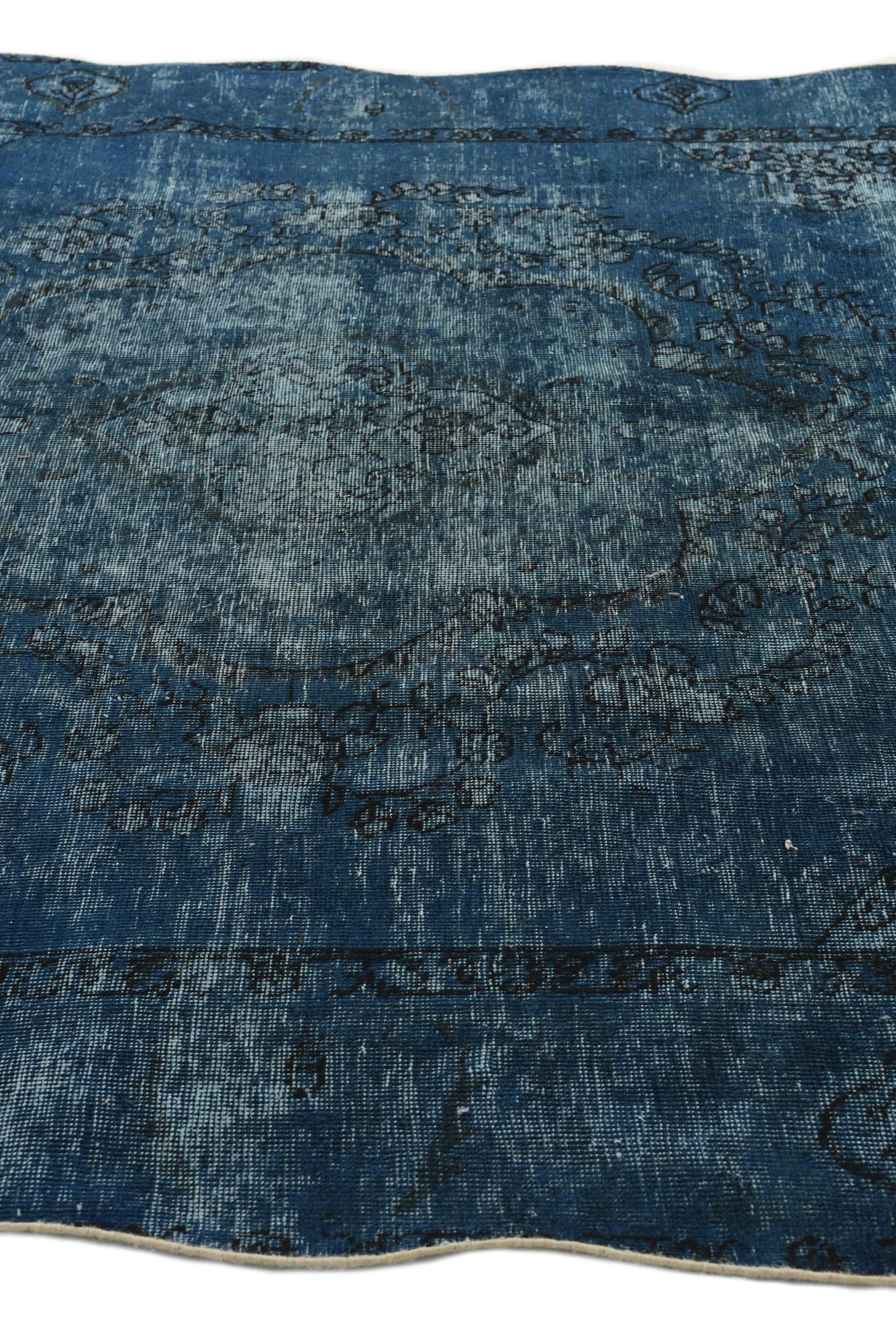8' x 11' 2 Hand Knotted Ultra Vintage Persian Wool Rug