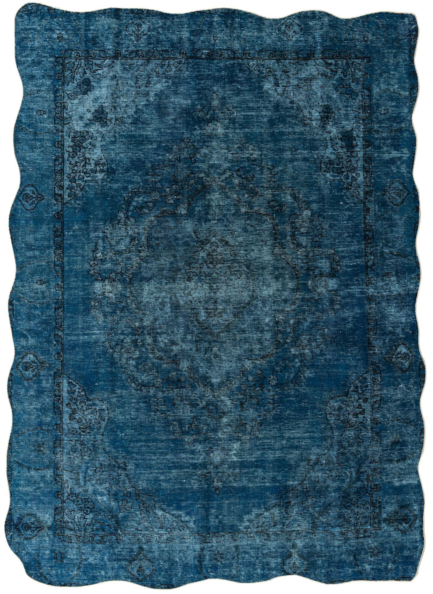 8' x 11' 2 Hand Knotted Ultra Vintage Persian Wool Rug