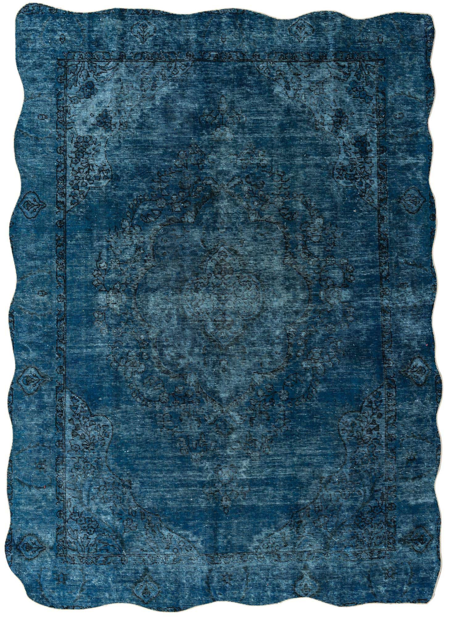 8' x 11' 2 Hand Knotted Ultra Vintage Persian Wool Rug