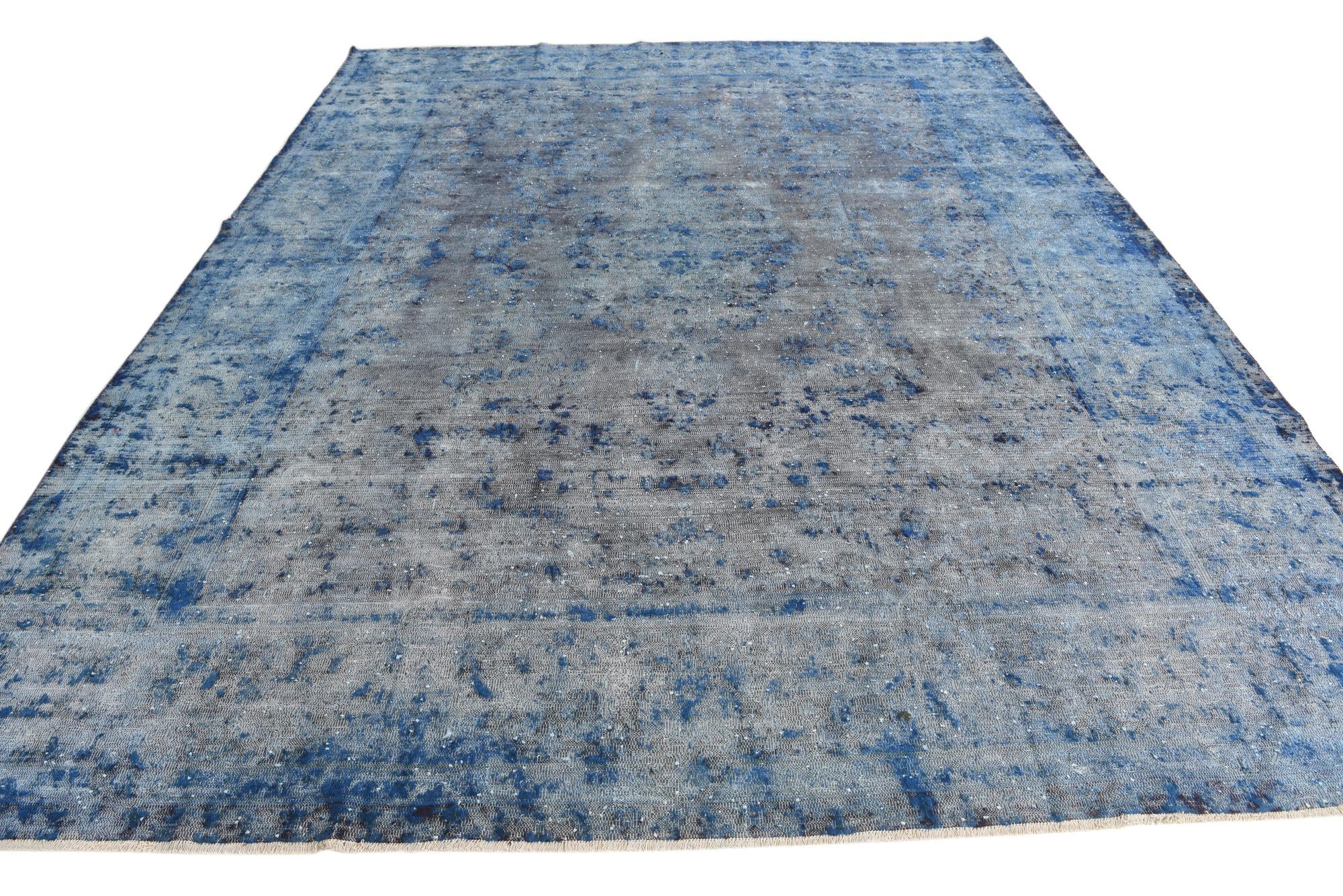 9' 9 x 12' 1 Hand Knotted Ultra Vintage Persian Wool Rug