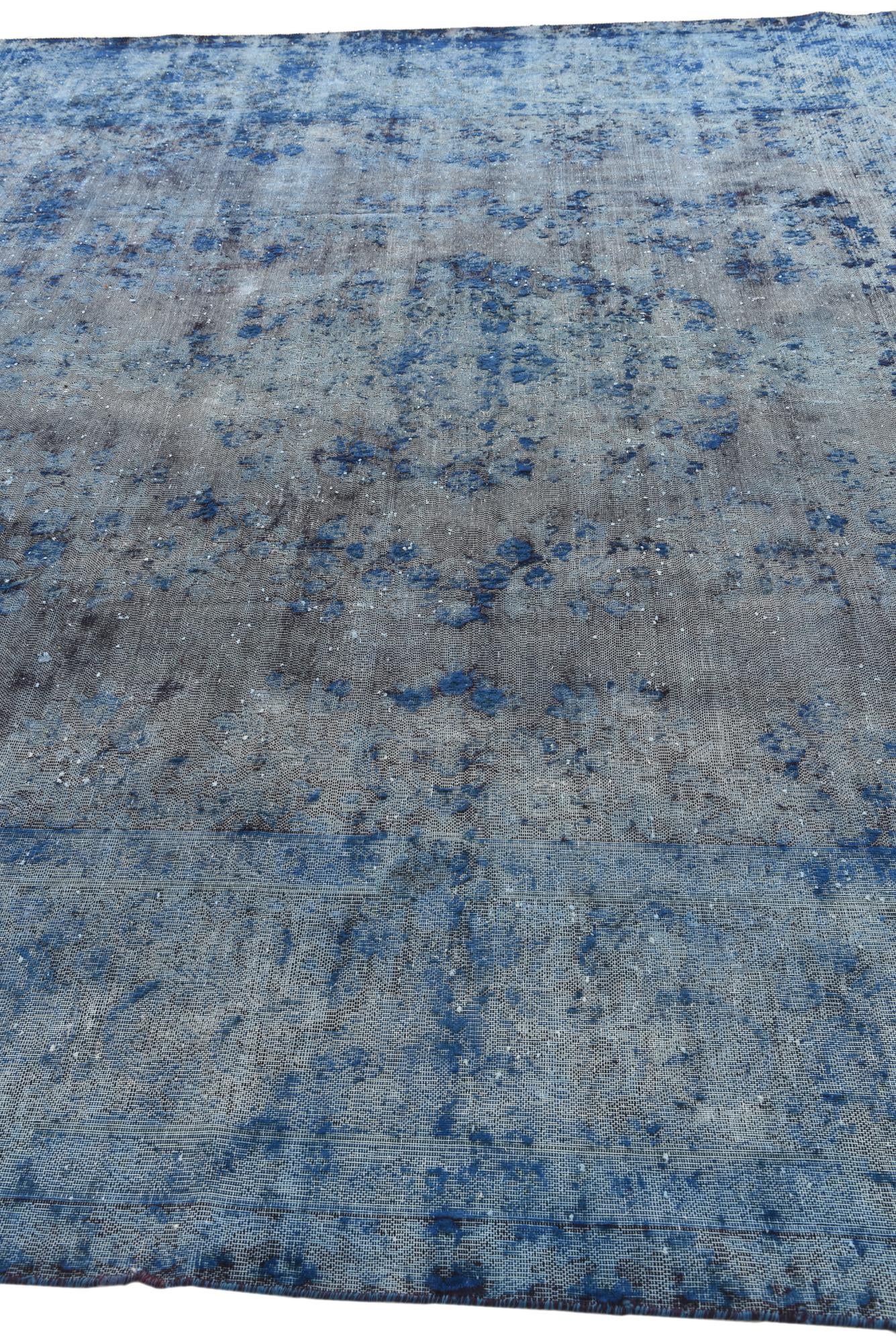 9' 9 x 12' 1 Hand Knotted Ultra Vintage Persian Wool Rug