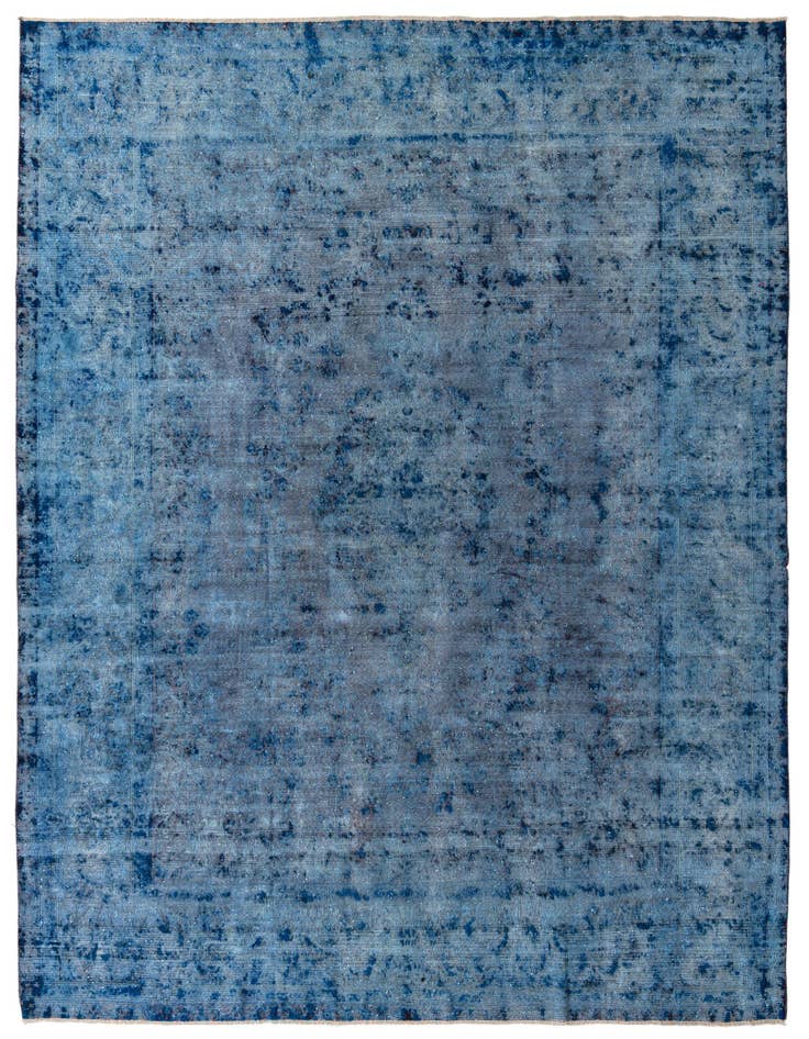 Detail image of 9' 9 x 12' 1 Hand Knotted Ultra Vintage Persian Wool Rug