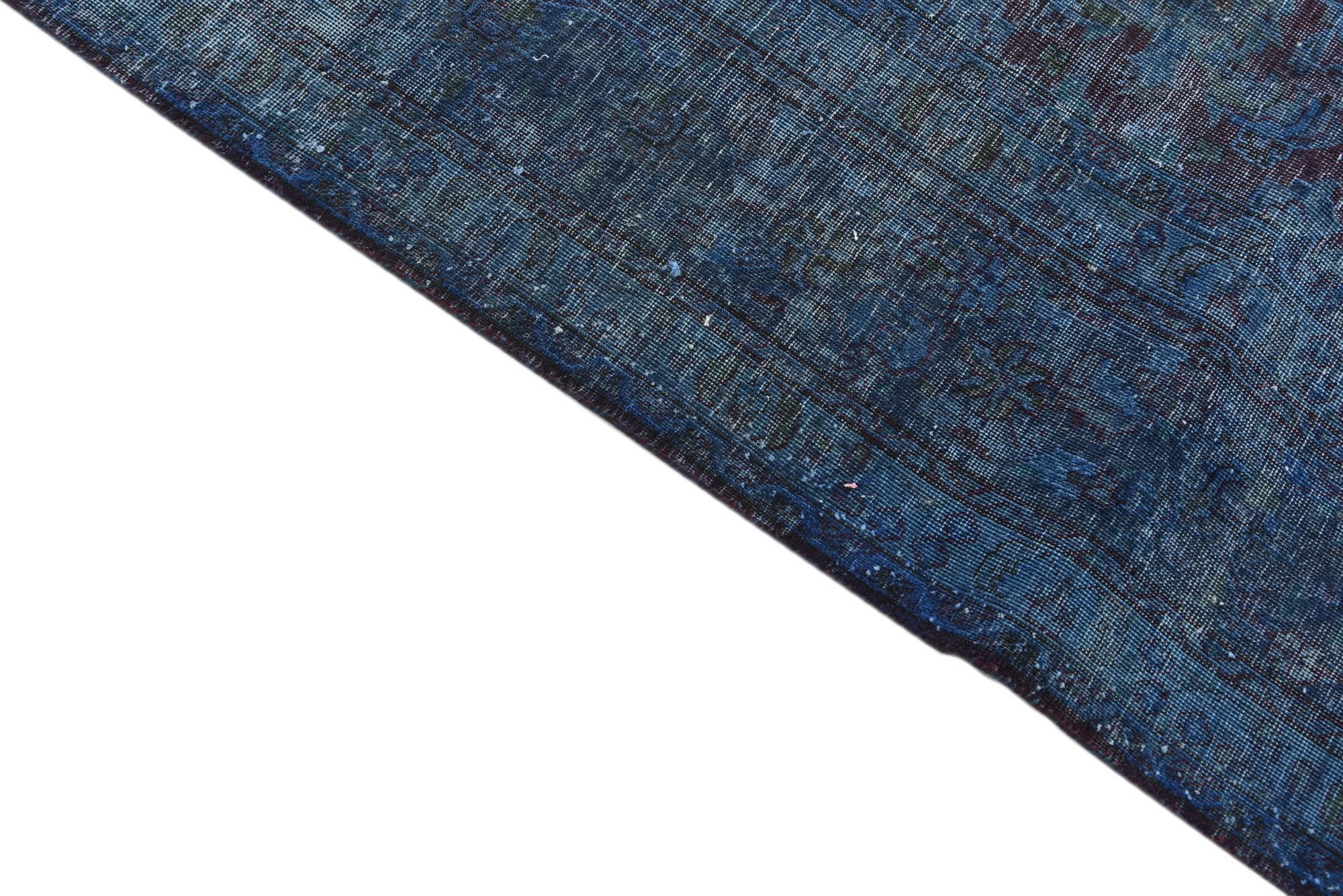 9' 8 x 12' 7 Hand Knotted Ultra Vintage Persian Wool Rug