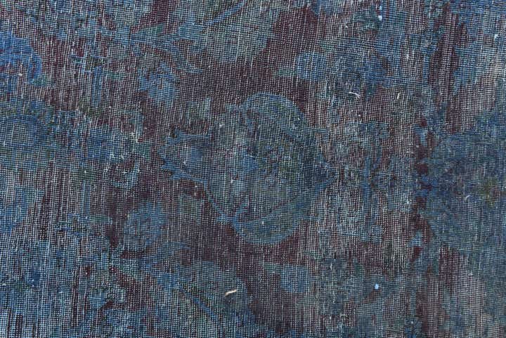 9' 8 x 12' 7 Hand Knotted Ultra Vintage Persian Wool Rug