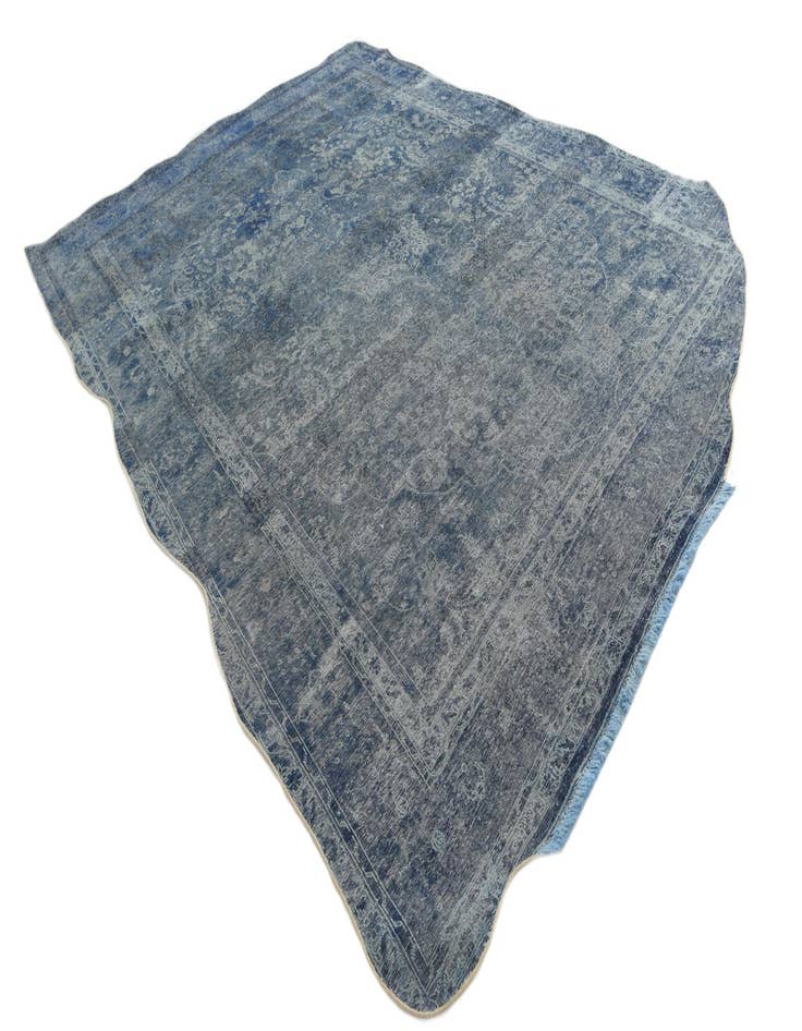 Detail image of 9' 5 x 13'  Hand Knotted Ultra Vintage Persian Wool Rug