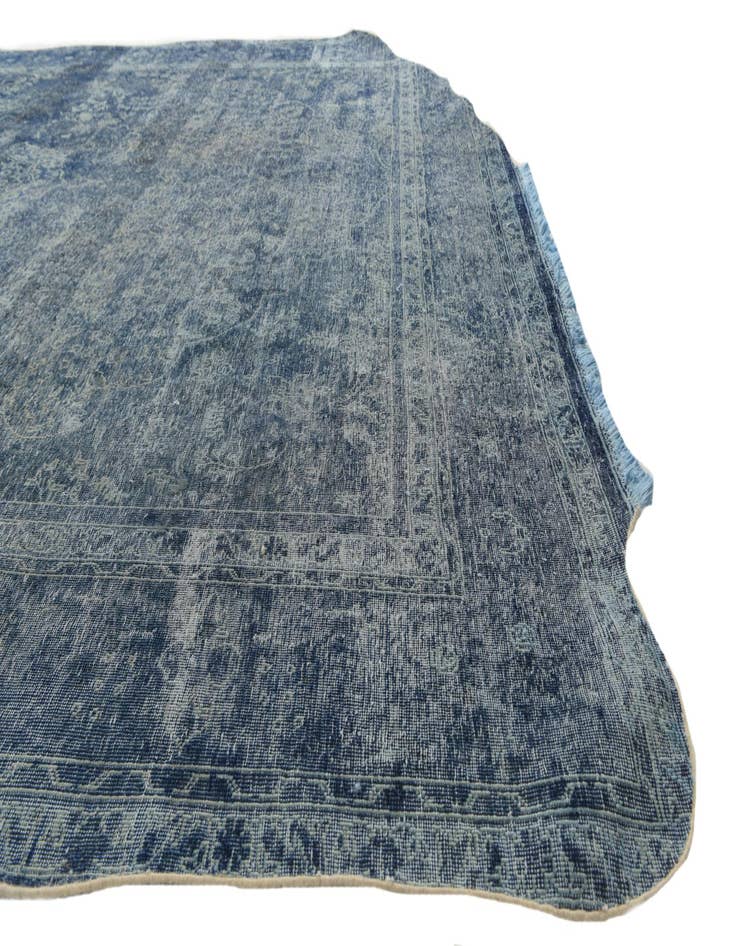 Detail image of 9' 5 x 13'  Hand Knotted Ultra Vintage Persian Wool Rug