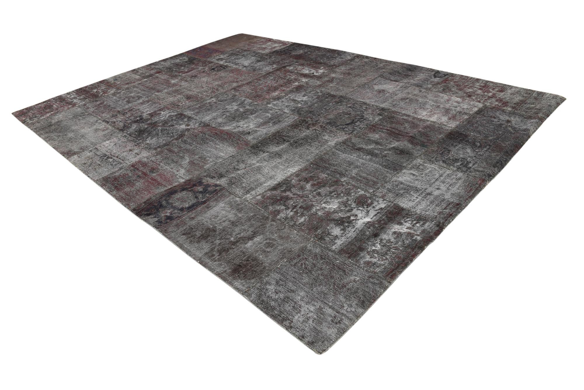 10' x 13' 3 Hand Knotted Ultra Vintage Persian Wool Rug