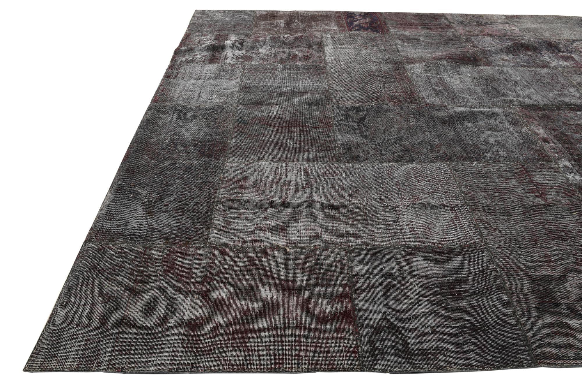 10' x 13' 3 Hand Knotted Ultra Vintage Persian Wool Rug