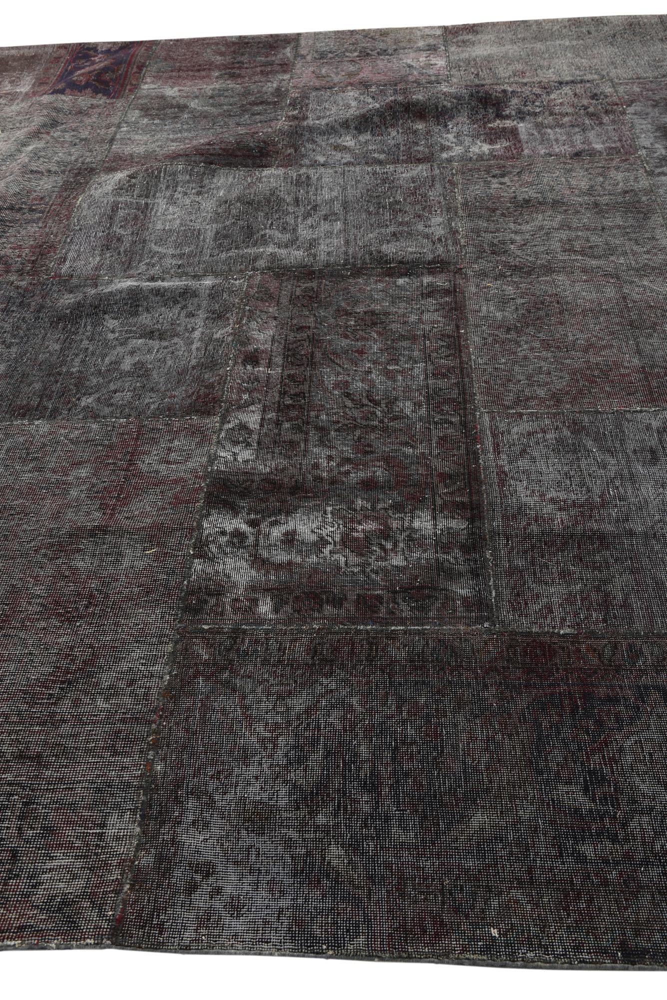 10' x 13' 3 Hand Knotted Ultra Vintage Persian Wool Rug