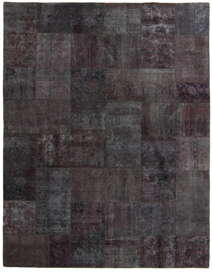 Detail image of 10' x 13' 3 Hand Knotted Ultra Vintage Persian Wool Rug