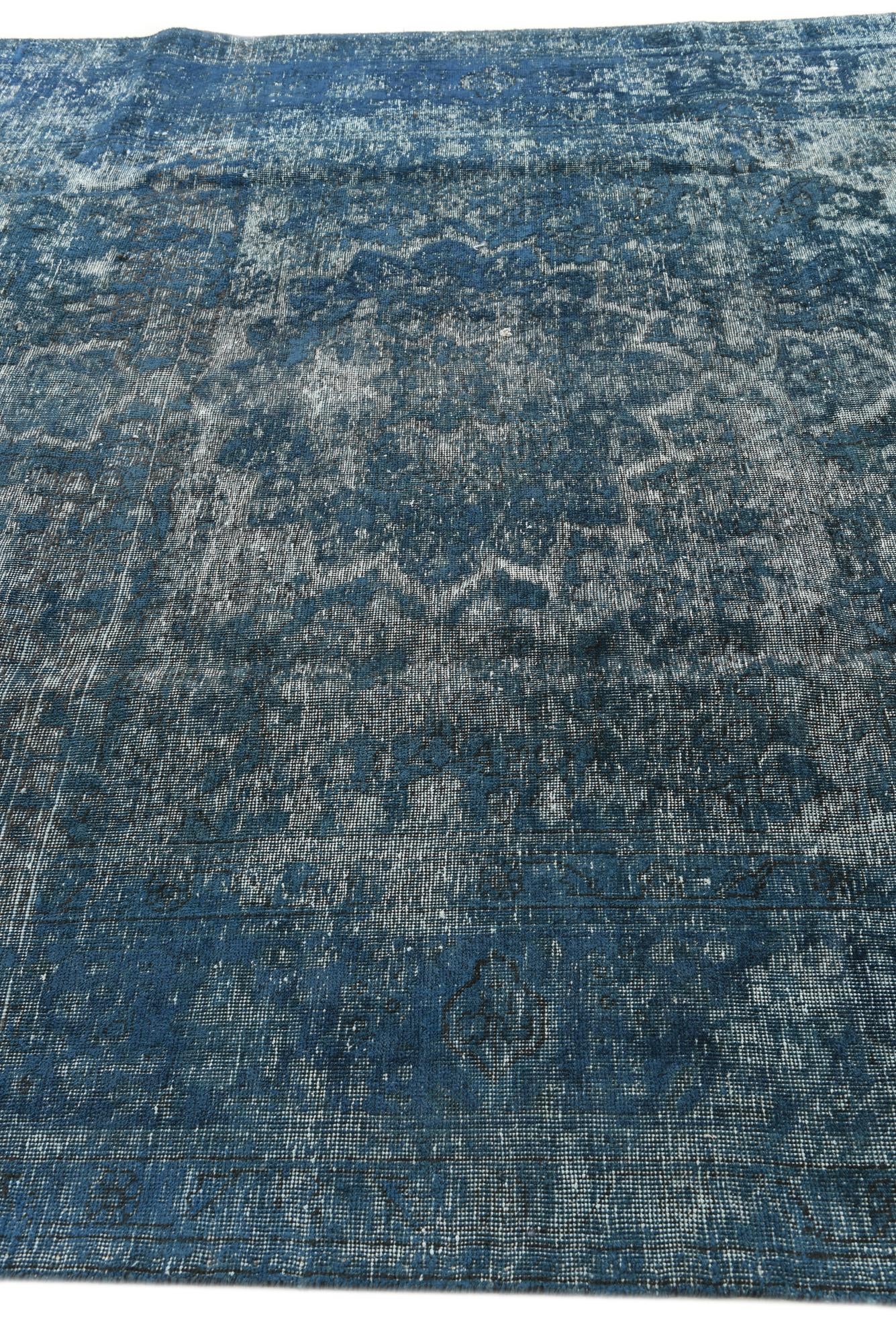 8' 5 x 10' 9 Hand Knotted Ultra Vintage Persian Wool Rug