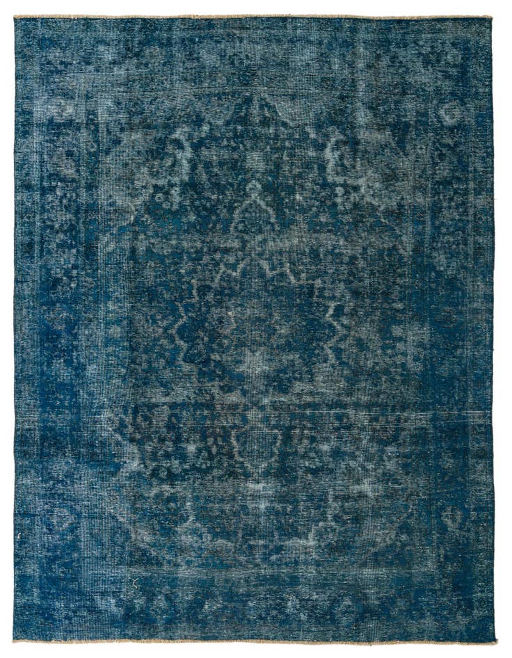Detail image of 8' 5 x 10' 9 Hand Knotted Ultra Vintage Persian Wool Rug