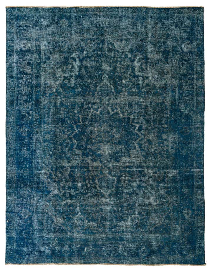 8' 5 x 10' 9 Hand Knotted Ultra Vintage Persian Wool Rug