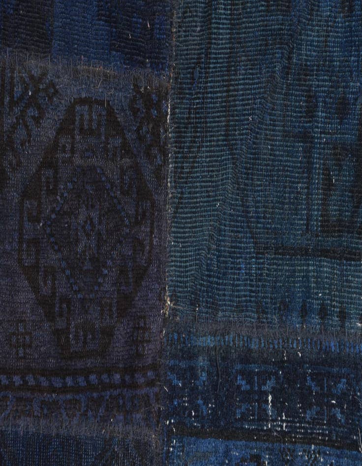 Detail image of 4' 4 x 6' 7  Hand Knotted Ultra Vintage Persian Wool Rug