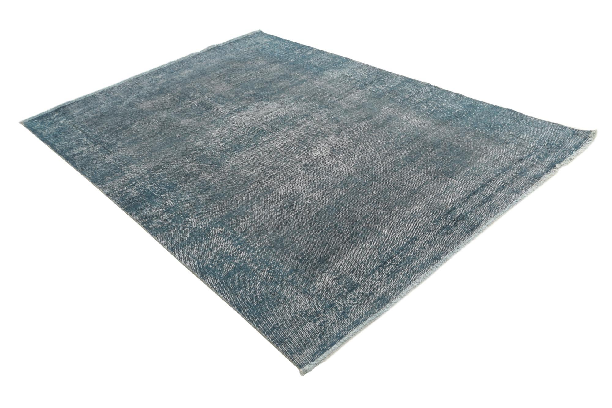 6' 5 x 9' 1 Hand Knotted Ultra Vintage Persian Wool Rug