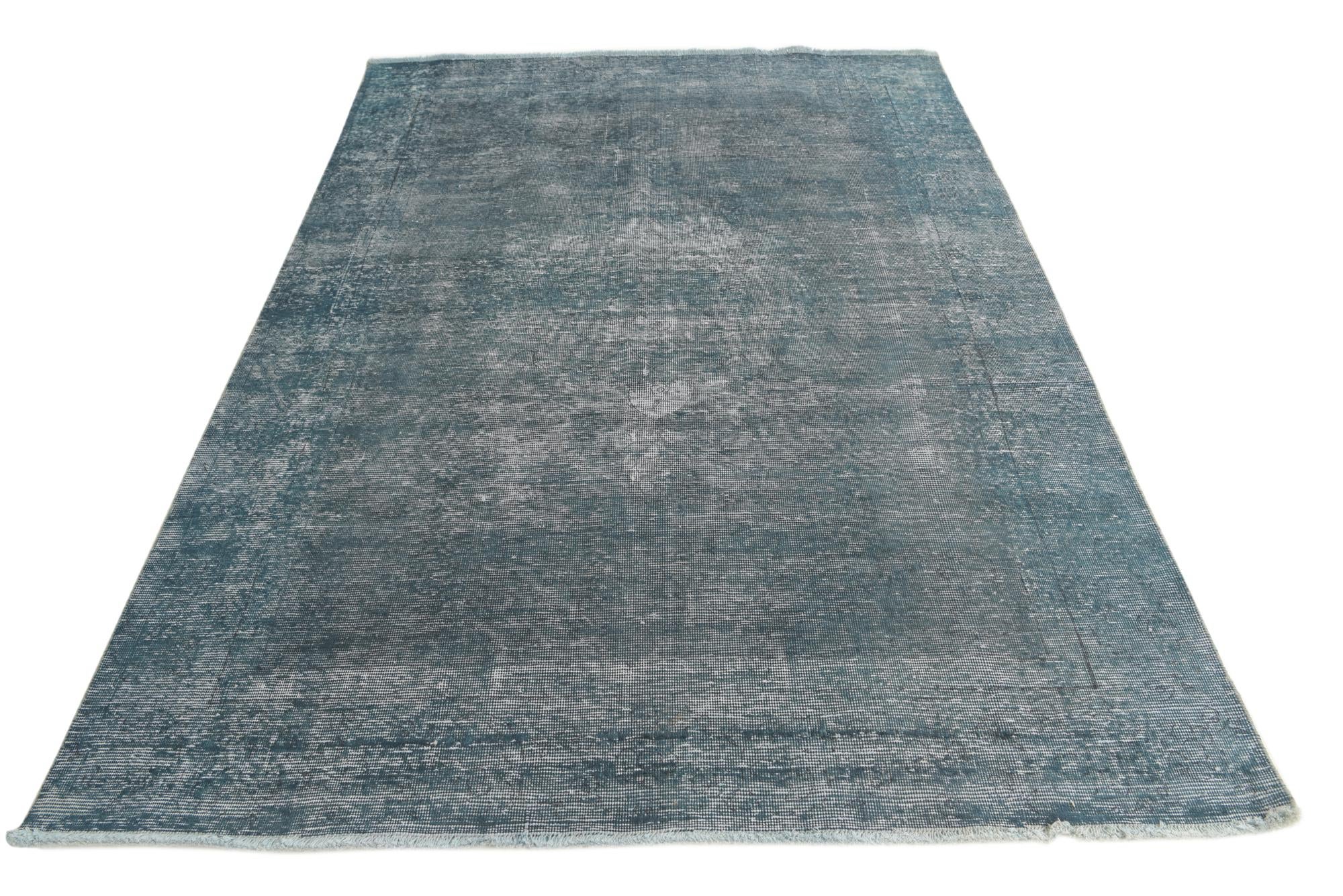 6' 5 x 9' 1 Hand Knotted Ultra Vintage Persian Wool Rug
