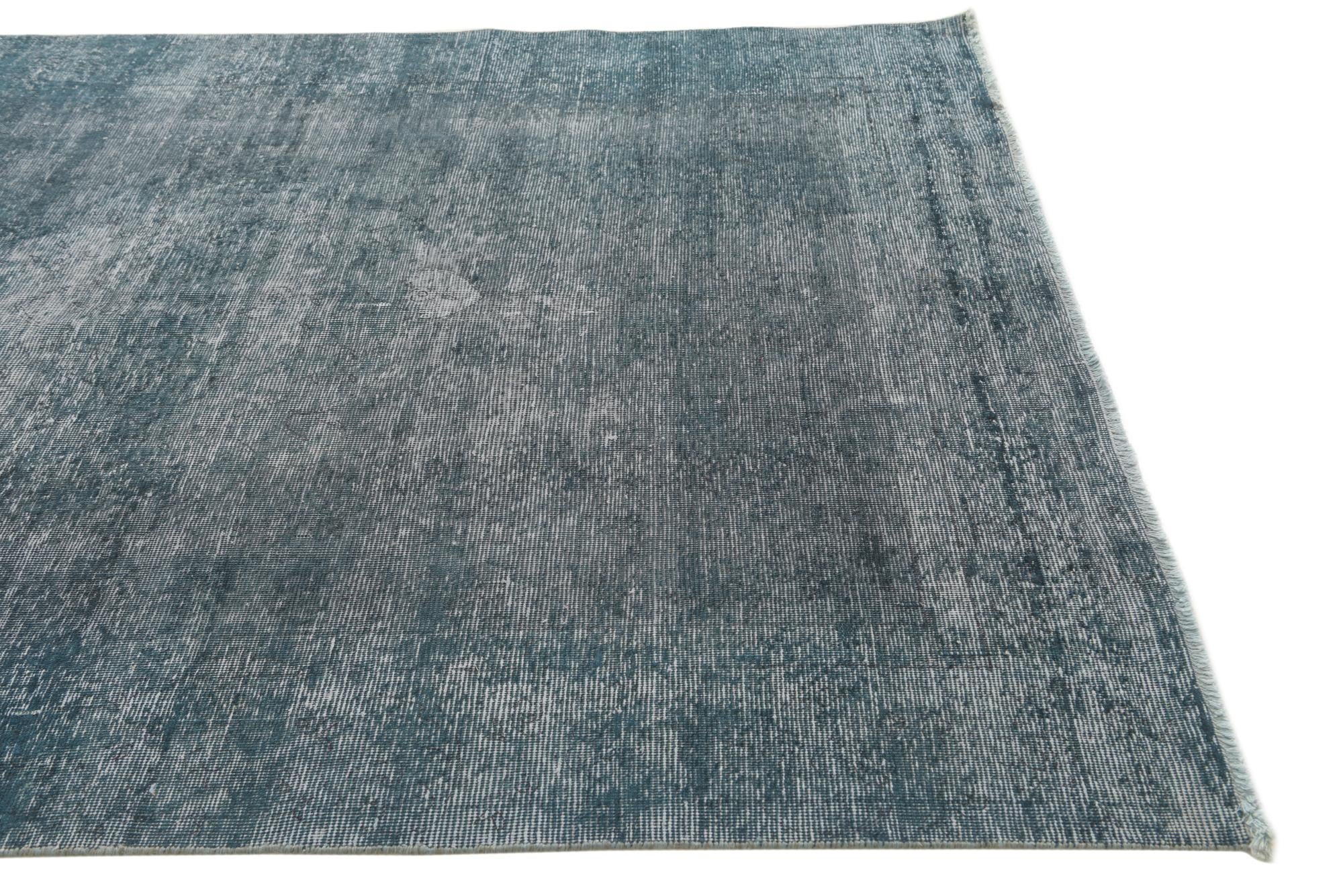 6' 5 x 9' 1 Hand Knotted Ultra Vintage Persian Wool Rug