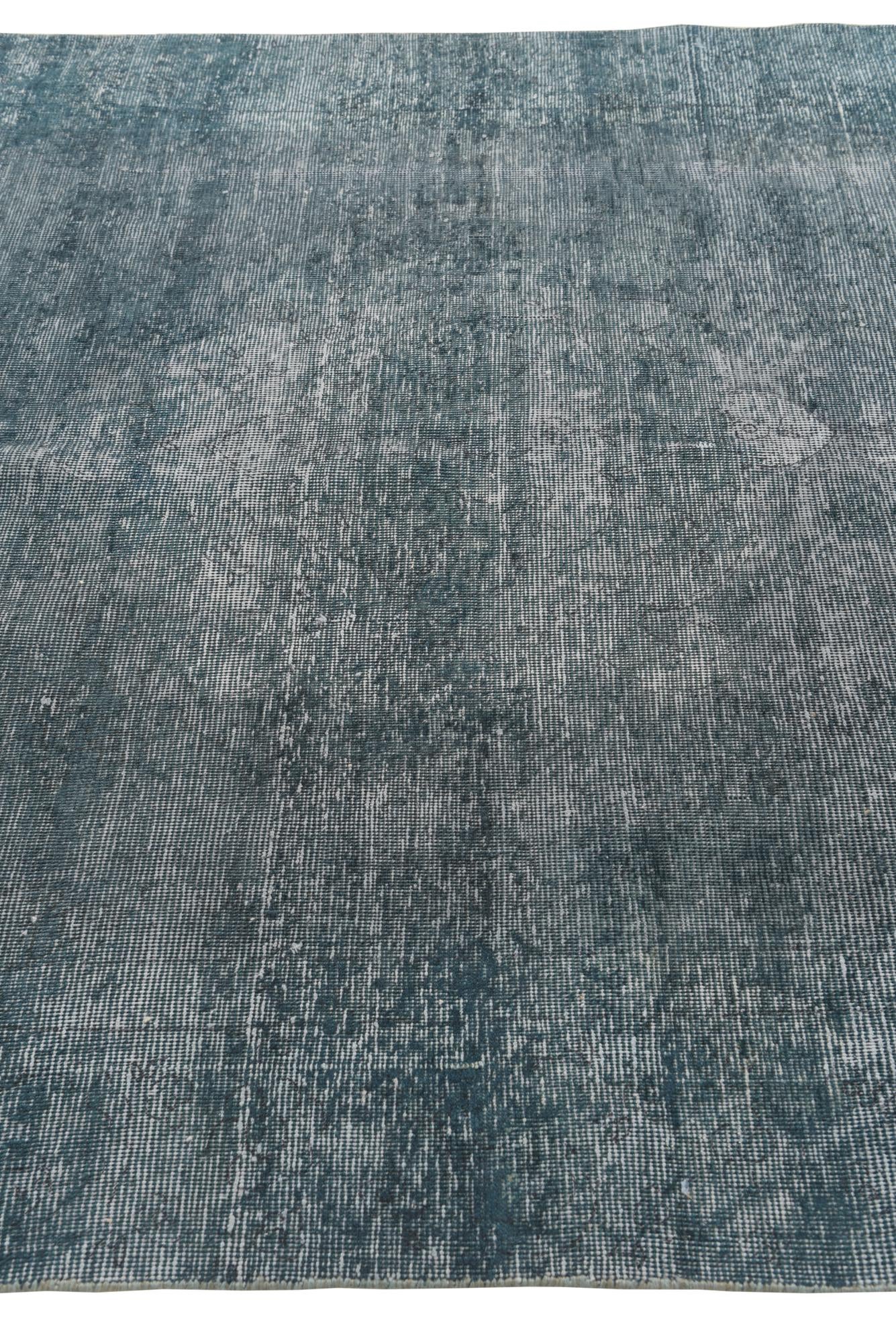 6' 5 x 9' 1 Hand Knotted Ultra Vintage Persian Wool Rug