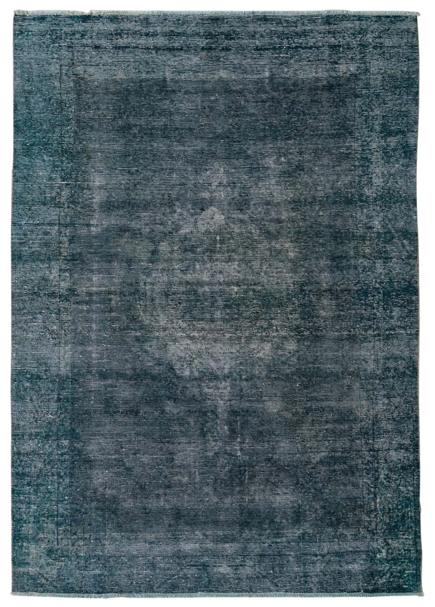 6' 5 x 9' 1 Hand Knotted Ultra Vintage Persian Wool Rug
