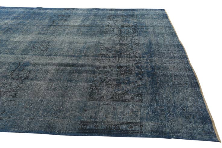 Detail image of 9' 10 x 12' Hand Knotted Ultra Vintage Persian Wool Rug