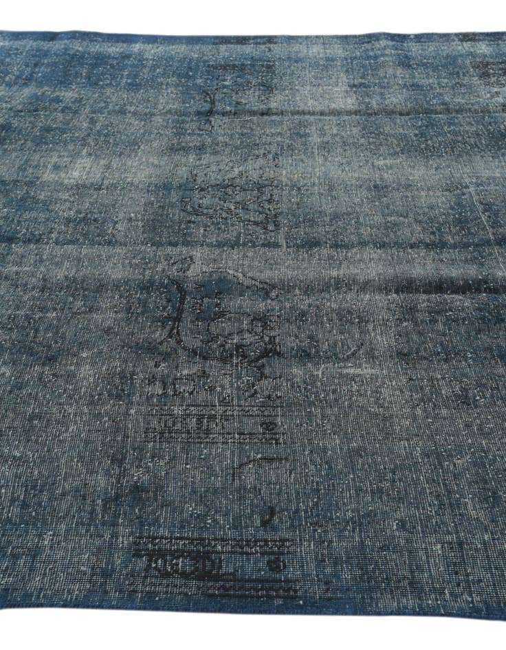 Detail image of 9' 10 x 12'  Hand Knotted Ultra Vintage Persian Wool Rug