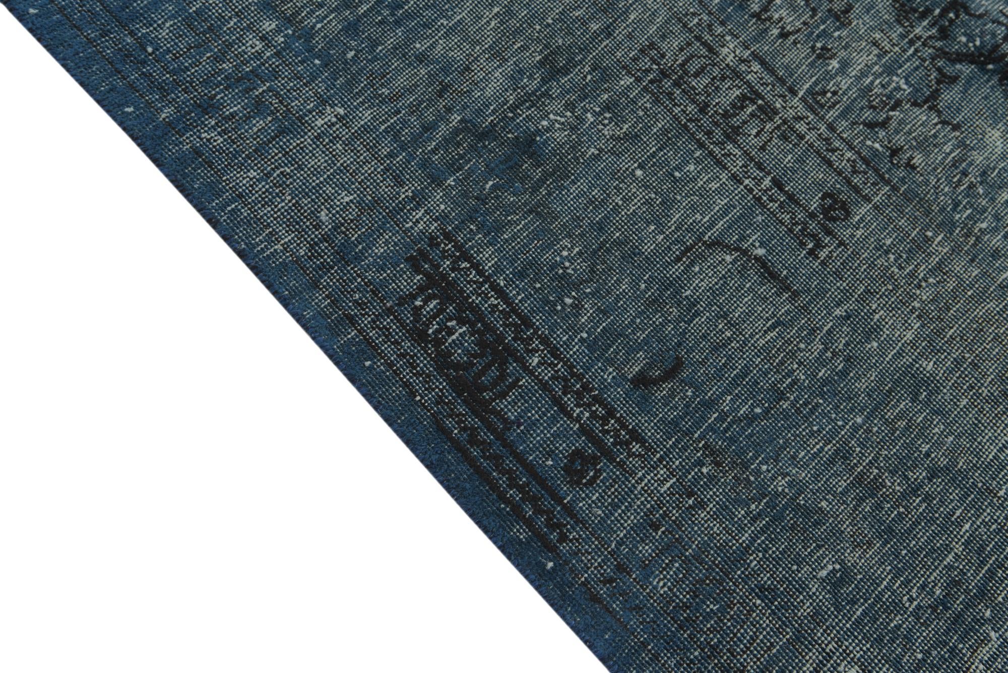 9' 10 x 12' Hand Knotted Ultra Vintage Persian Wool Rug
