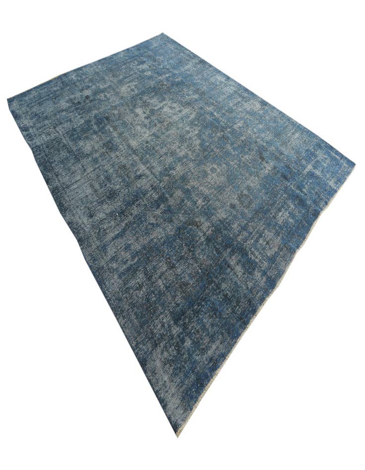 Detail image of 9' 9 x 12'  Hand Knotted Ultra Vintage Persian Wool Rug