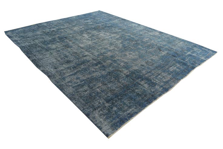 Detail image of 9' 9 x 12' Hand Knotted Ultra Vintage Persian Wool Rug