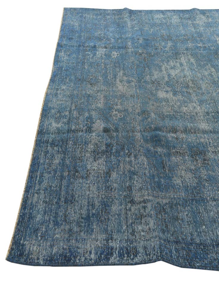 Detail image of 9' 9 x 12'  Hand Knotted Ultra Vintage Persian Wool Rug