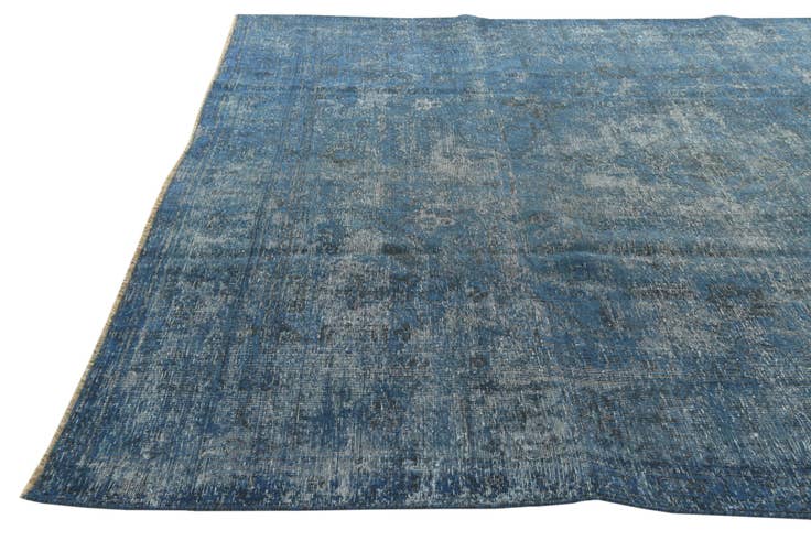 Detail image of 9' 9 x 12' Hand Knotted Ultra Vintage Persian Wool Rug