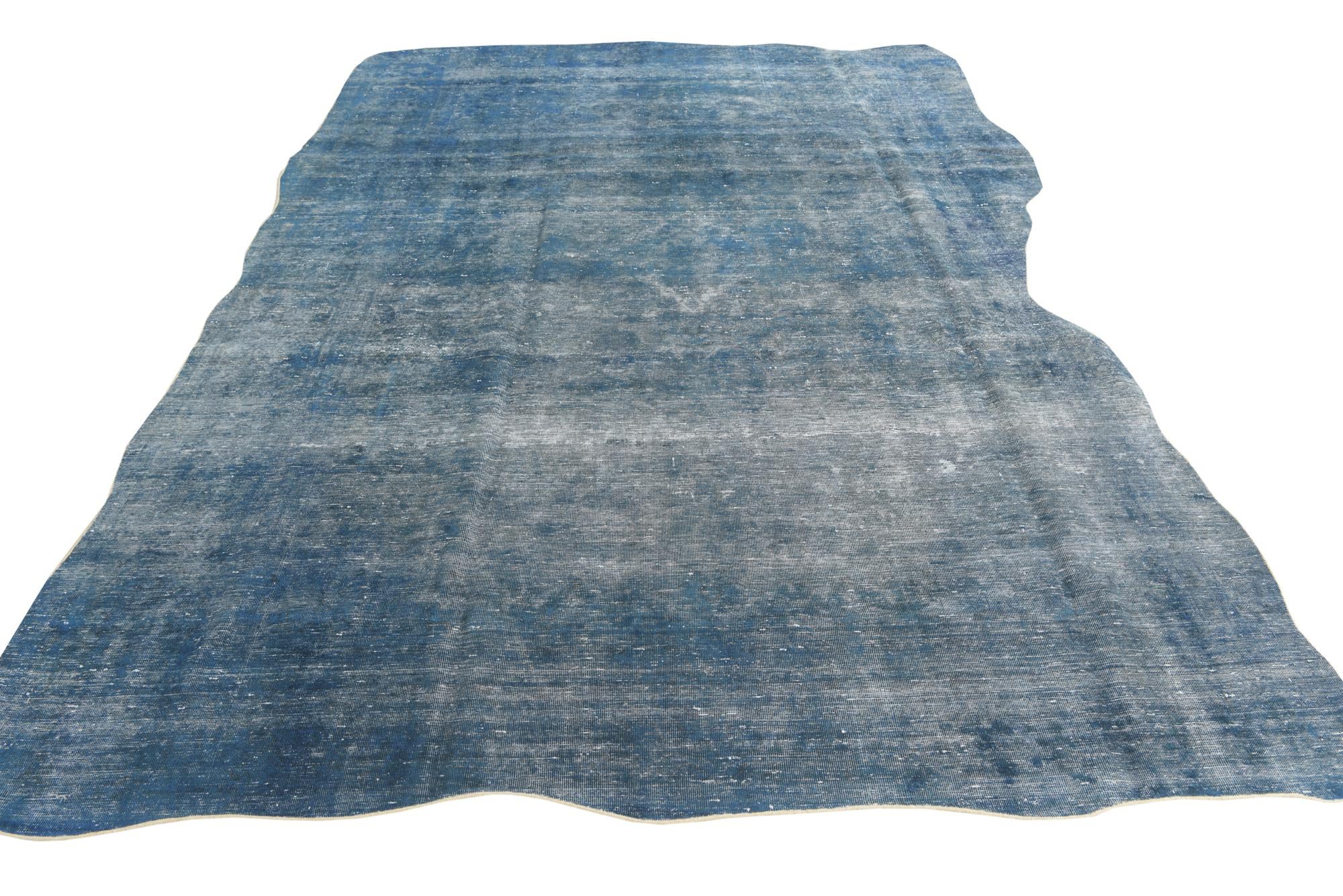 8' x 12' Hand Knotted Ultra Vintage Persian Wool Rug