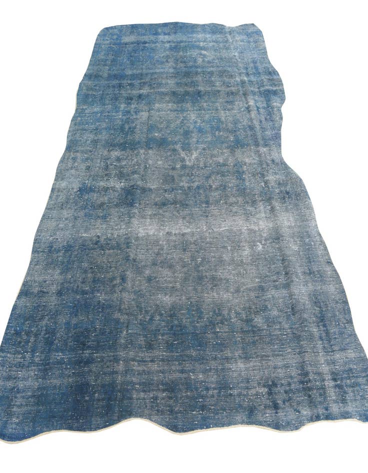 Detail image of 8' x 12'  Hand Knotted Ultra Vintage Persian Wool Rug