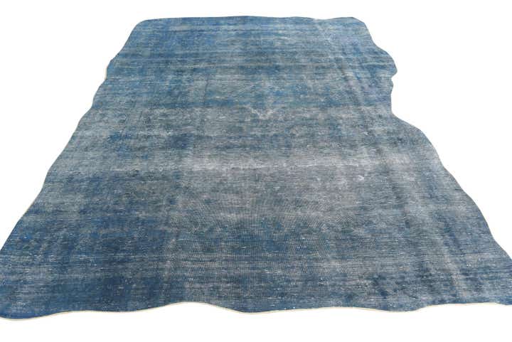 8' x 12' Hand Knotted Ultra Vintage Persian Wool Rug