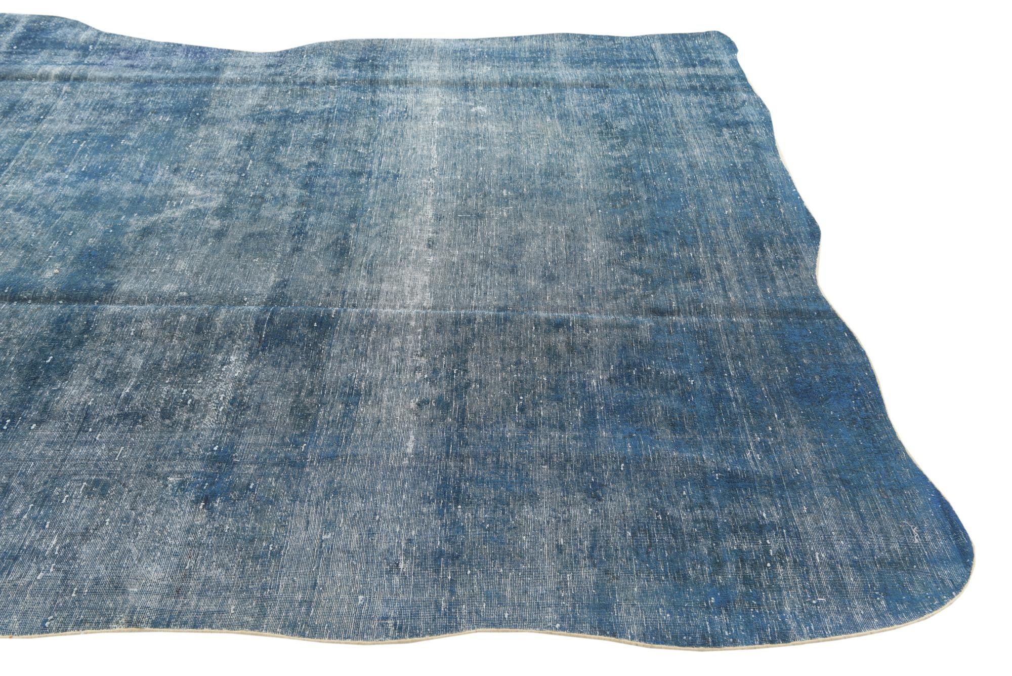 8' x 12' Hand Knotted Ultra Vintage Persian Wool Rug
