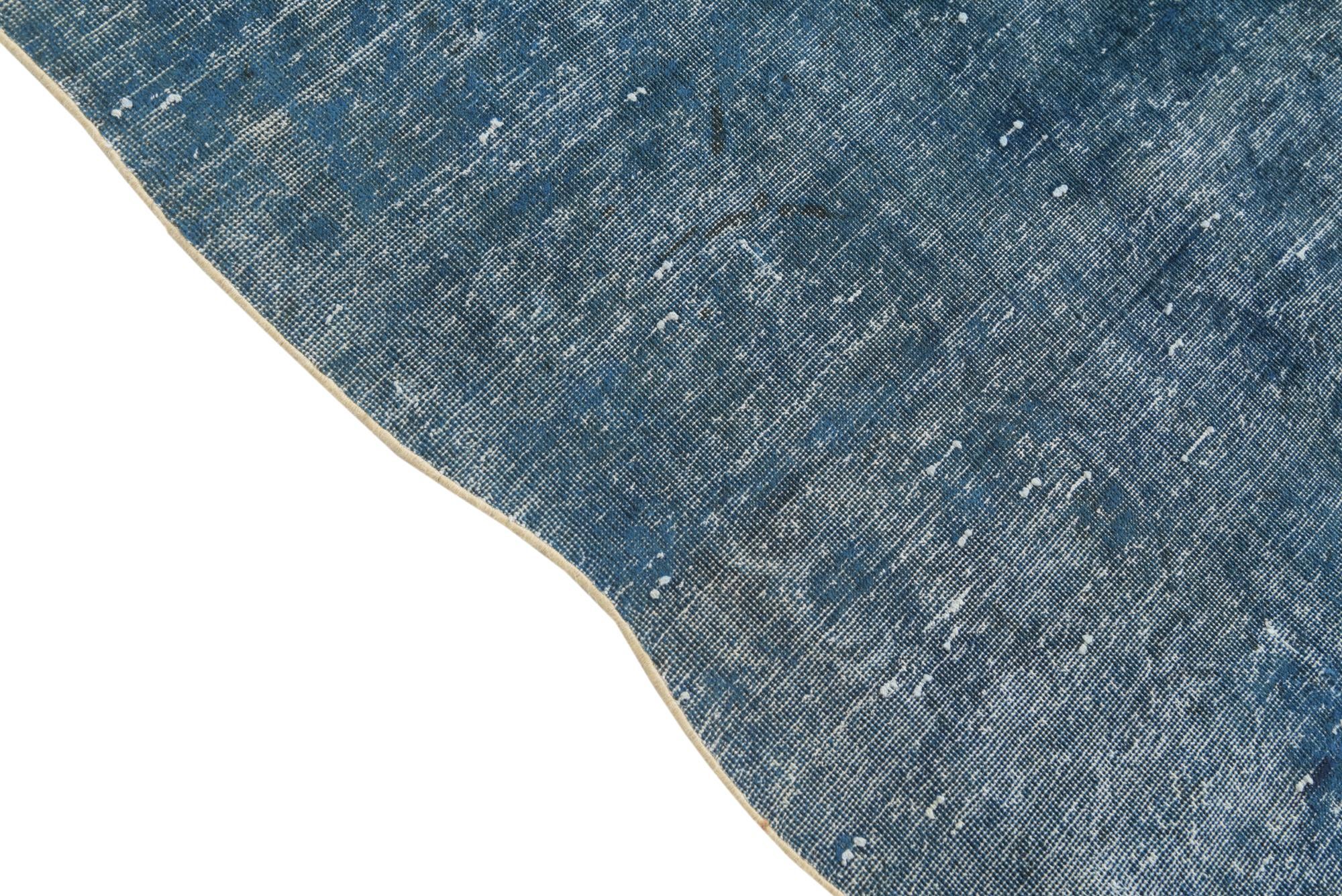 8' x 12' Hand Knotted Ultra Vintage Persian Wool Rug