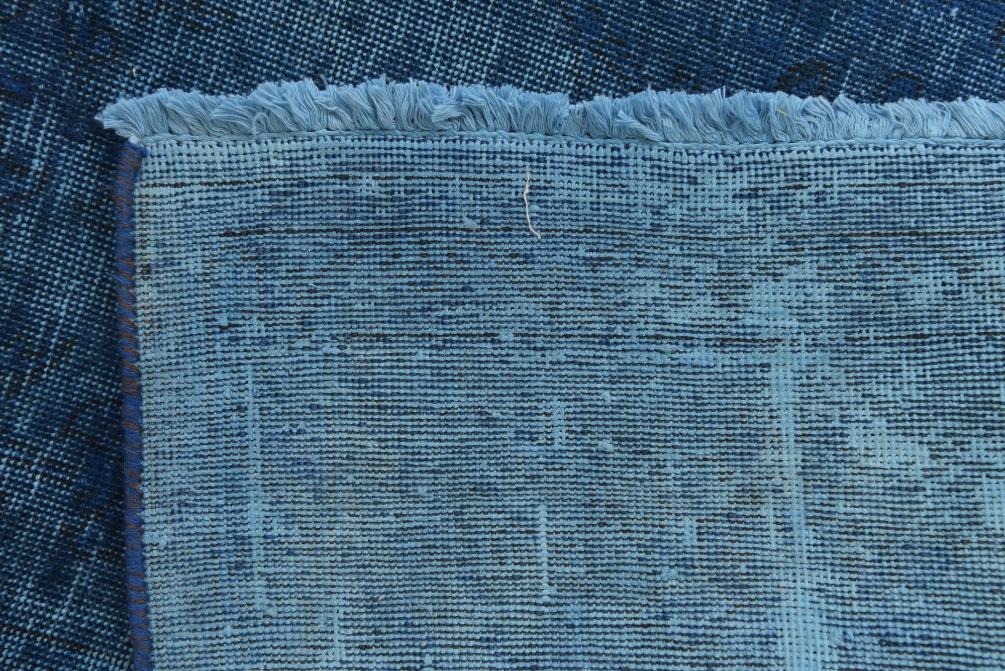 6' 9 x 9' 9 Hand Knotted Ultra Vintage Persian Wool Rug