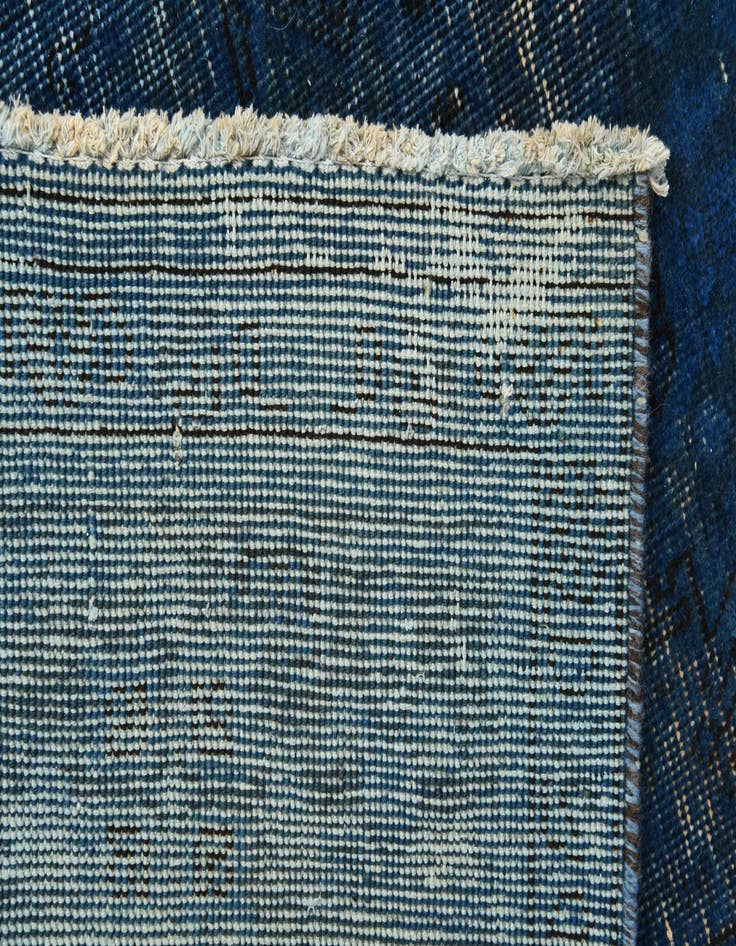 Detail image of 6' 3 x 9' 5  Hand Knotted Ultra Vintage Persian Wool Rug